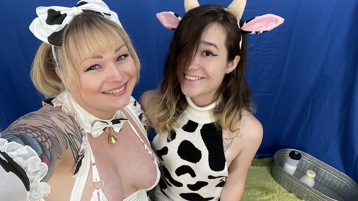 Fairy Petal and Kelly Cute Cows