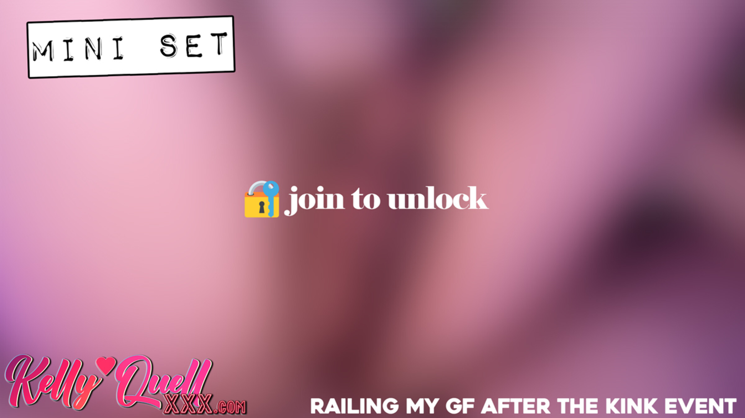 Mini Set - July 17, 2024: Railing my girlfriend after the kink event!