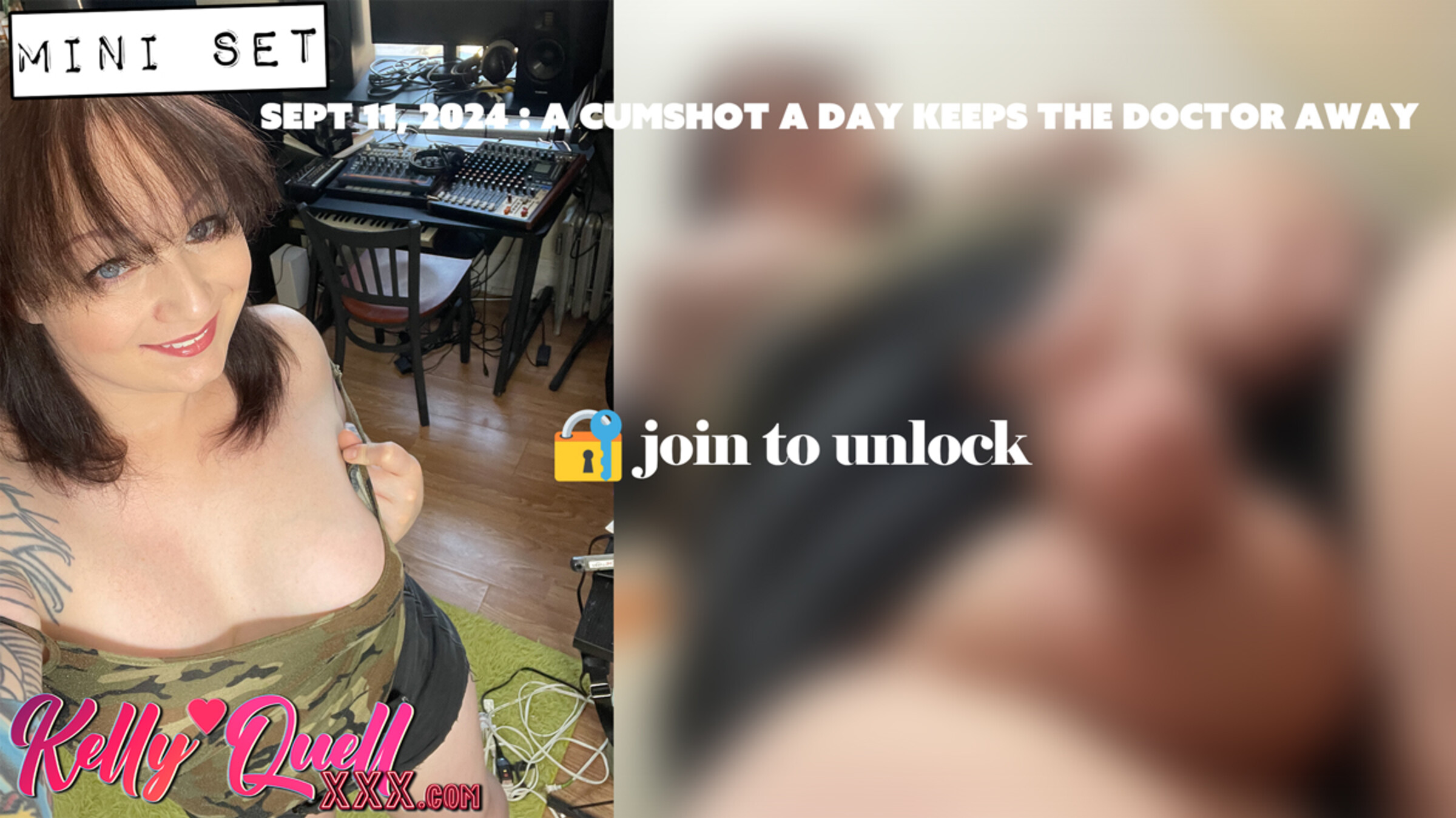Mini Set - Sept 11, 2024: Playing with my cock until I cum