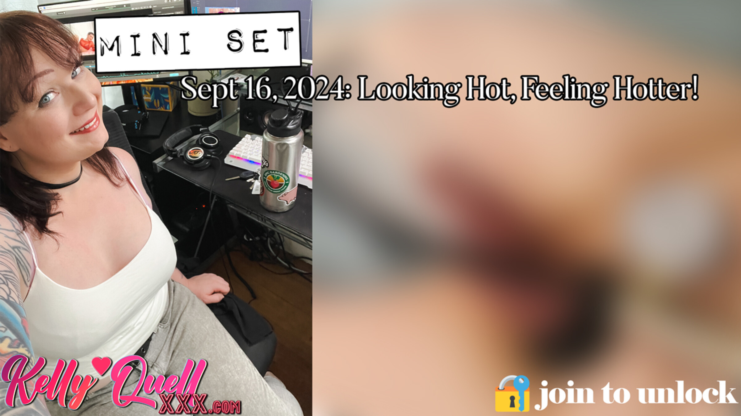 Mini Set 09/16/2024: Looking hot, feeling horny, getting harder!
